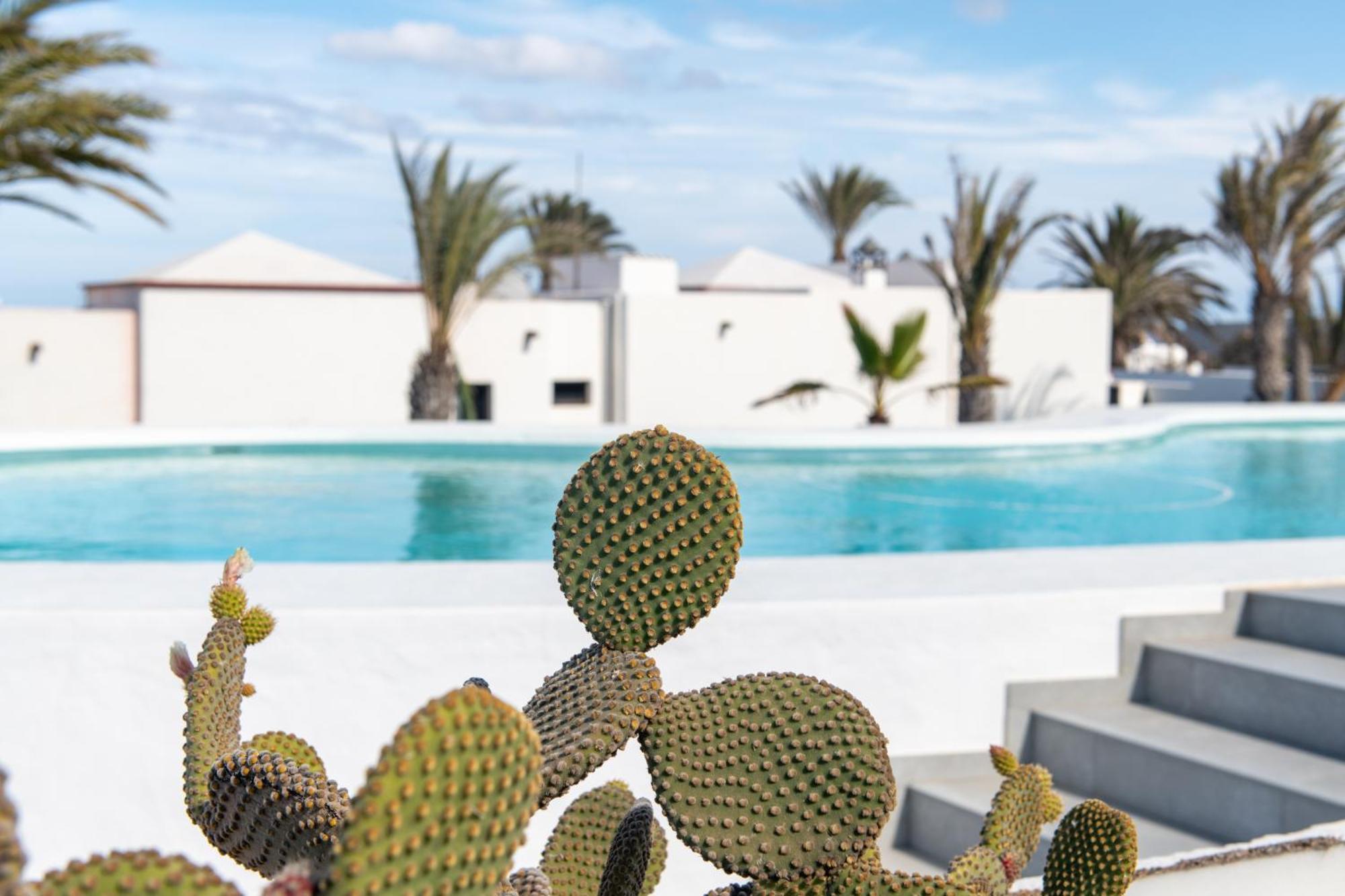 Villa Blanca Nudist Place Charco del Palo Exterior foto
